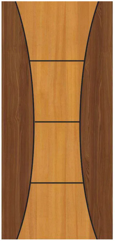 INDOOR door model BA 03, Black Alumina Membrane collection