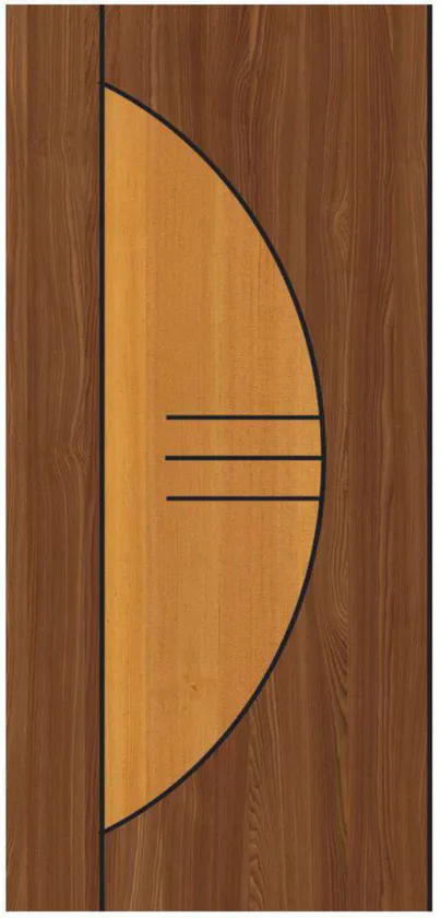INDOOR door model BA 08, Black Alumina Membrane collection