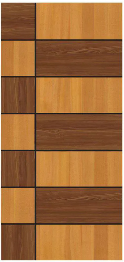 INDOOR door model BA 10, Black Alumina Membrane collection