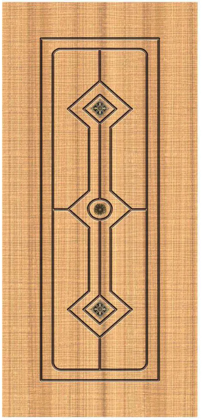 INDOOR door model BRD 07, Brasov Membrane collection
