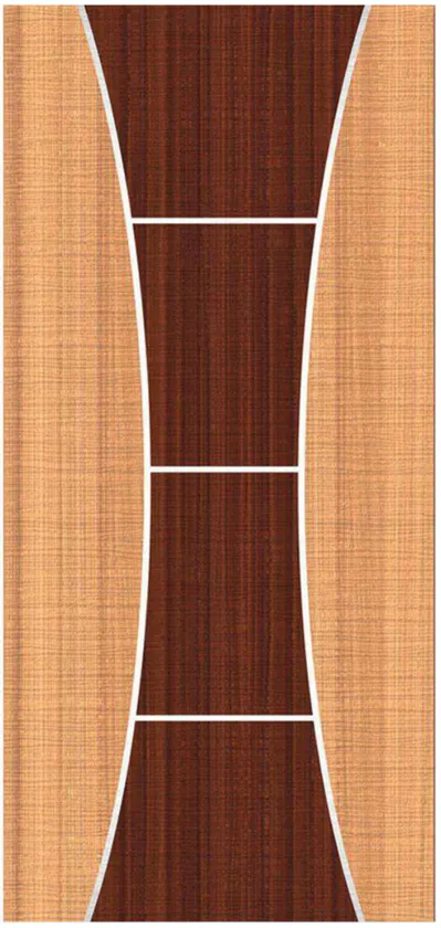 INDOOR door model PL 08, Platinum Membrane collection