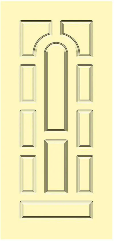INDOOR door model WPC 03, WPC Doors collection