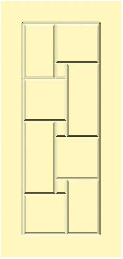 INDOOR door model WPC 04, WPC Doors collection