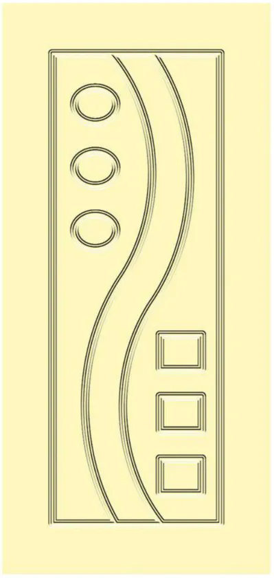 INDOOR door model WPC 06, WPC Doors collection