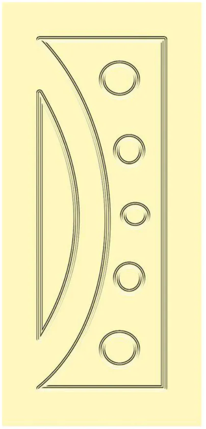 INDOOR door model WPC 07, WPC Doors collection